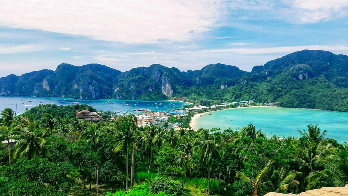 koh phi phi lookout point, thailand