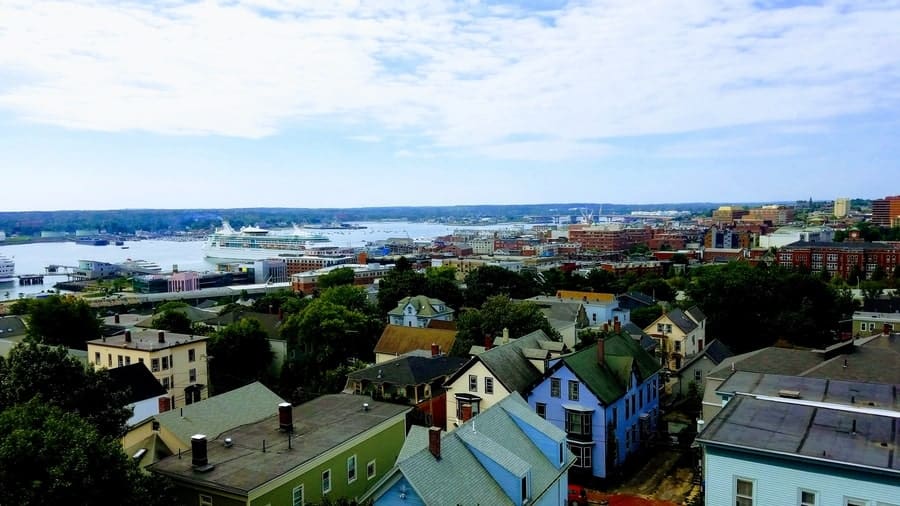 Observatory portland maine view