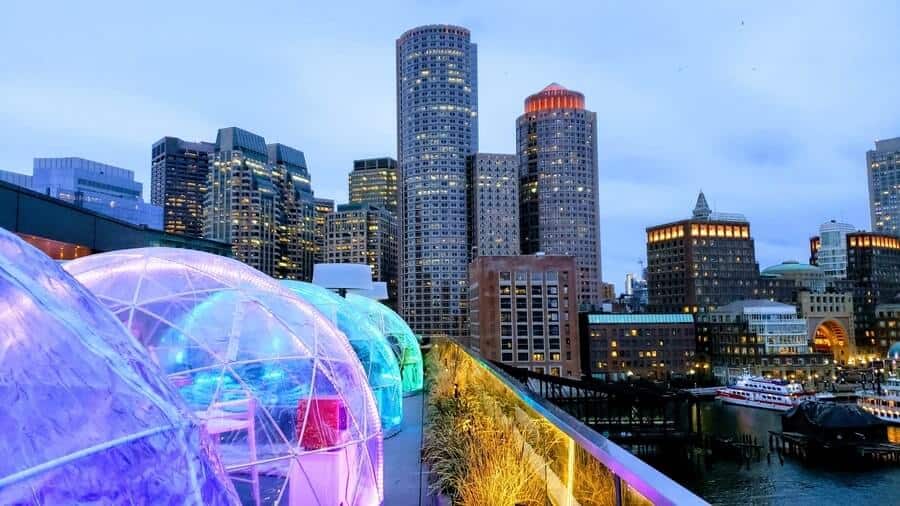 Boston Skyline Igloos