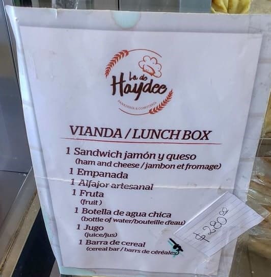 el chalten argentina patagonia box lunch