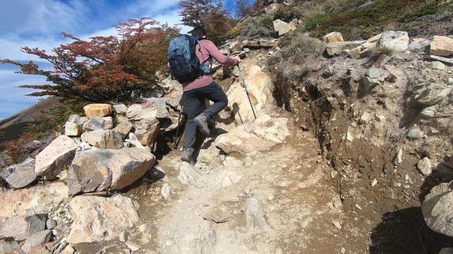 el chalten argentina fitz roy km9 rocks