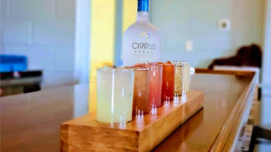 Cirrus Vodka Flight