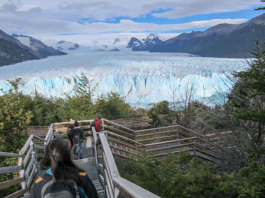 el calafete Glacier Perito Moreno Argentina balconies