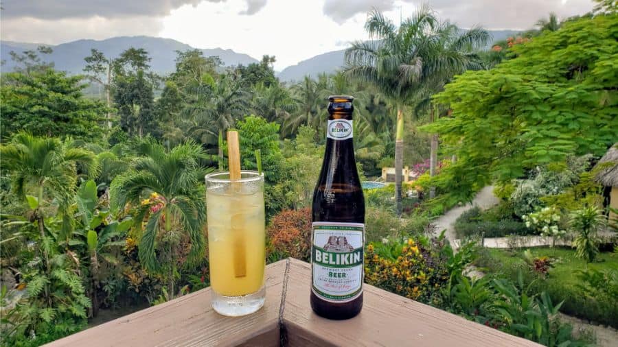 Sleeping Giant Rainforest Lodge Belize drinks-2