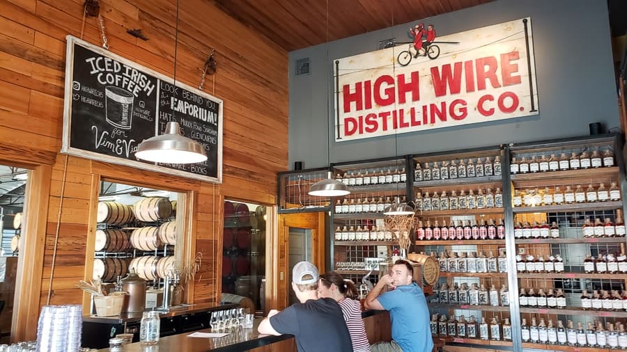 high wire distilling charleston