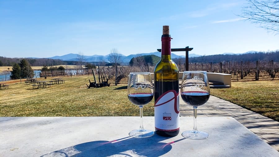 afton mountain vineyard wine