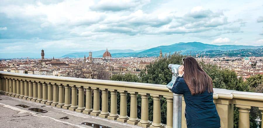 Florence italy lookout