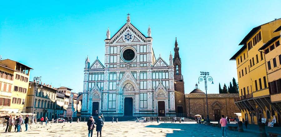 santa croce church florence italy