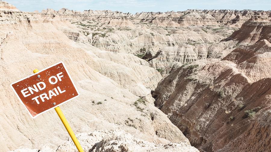 door trail badlands south dakota