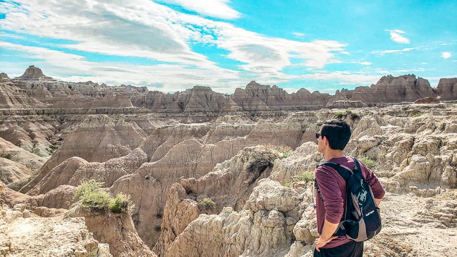 badlands south dakota road trip