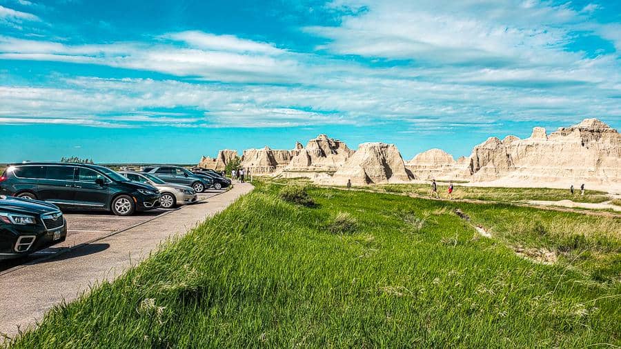 windows overlook badlands south dakota