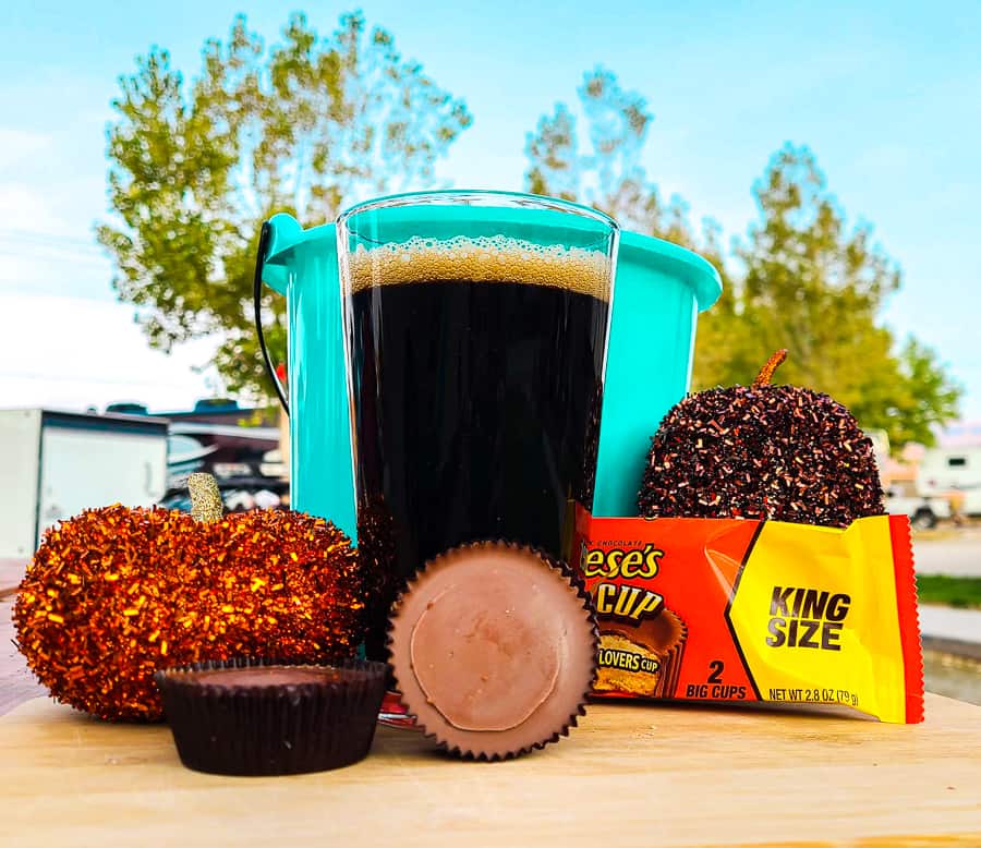 chocolate stout and reeses