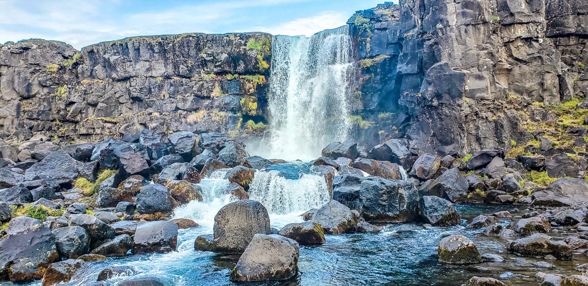 waterfall iceland