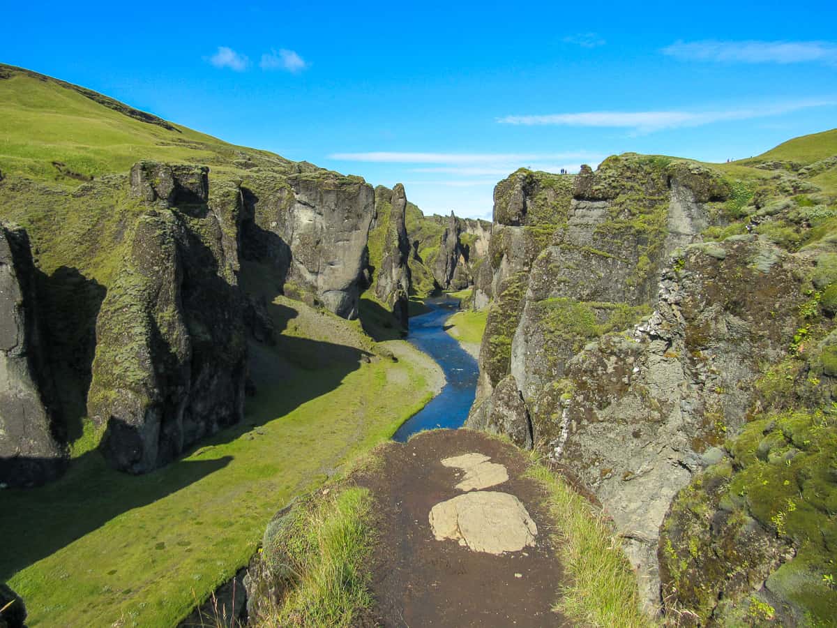 Fjaðrárgljúfur 5 days in iceland itinerary