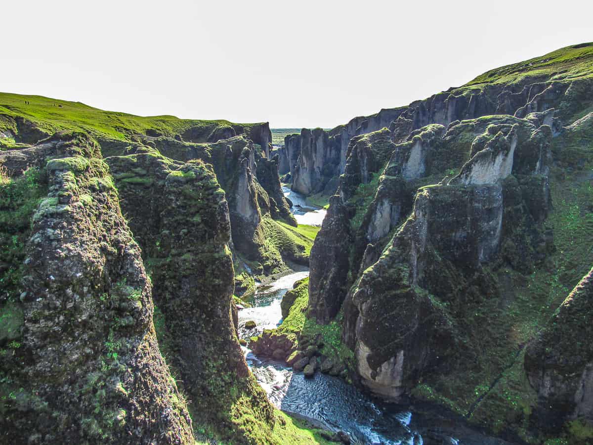 Fjaðrárgljúfur iceland