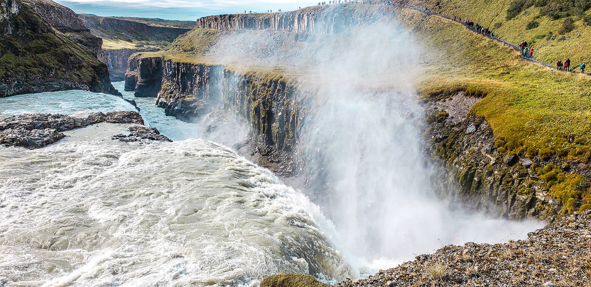 gullfoss waterfall iceland