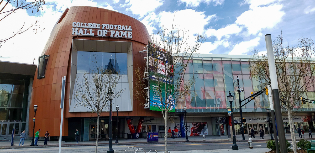 college football hall of fame - weekend in atlanta georgia