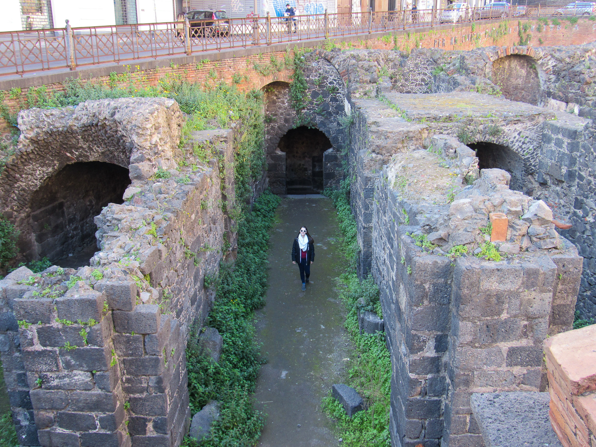 Roman Amphithetare what to do in catania italy