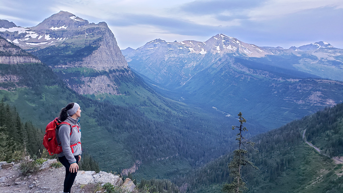 highline trail - glacier national park hikes