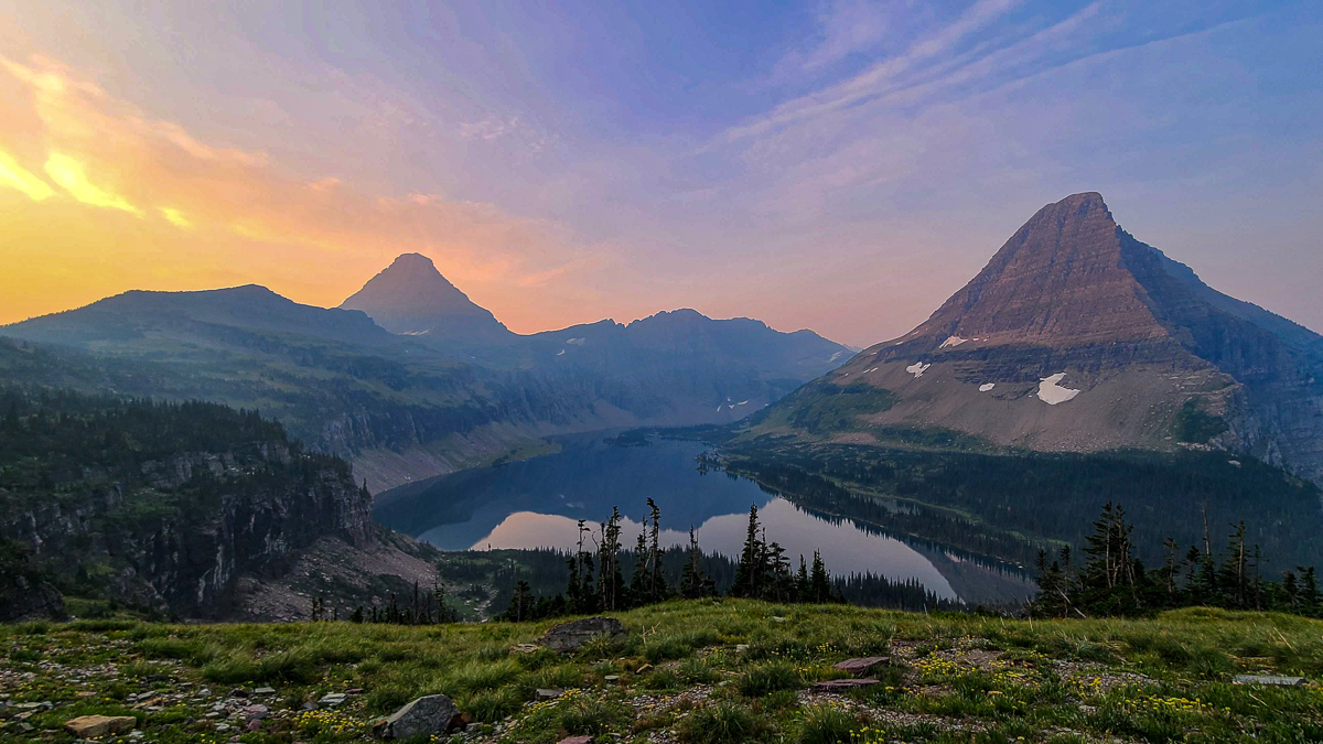 hidden lake glacier national park hikes