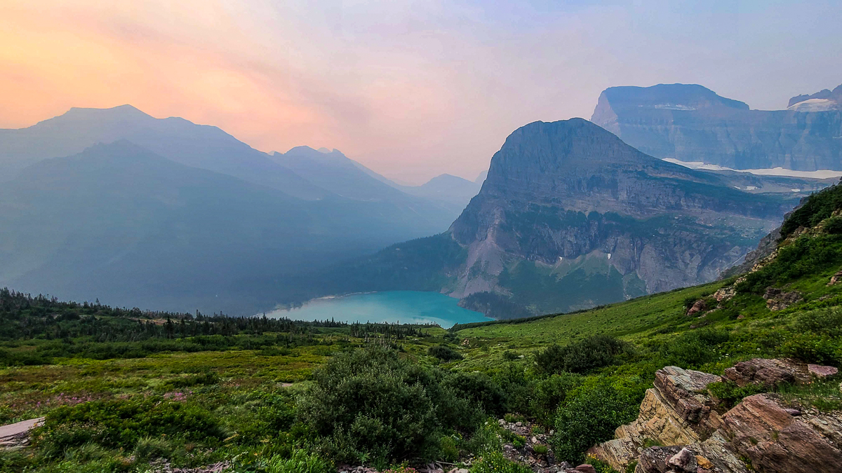 glacier national park hikes - Grinnell glacier