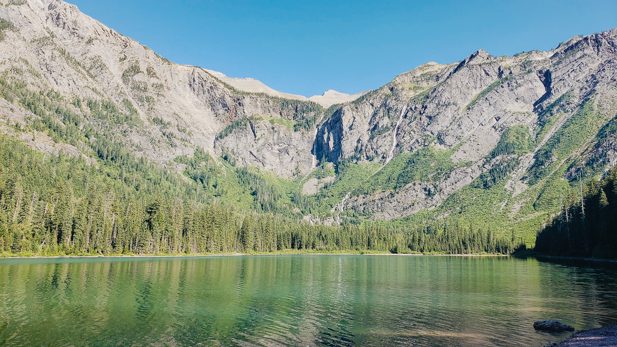 avalanche lake - glacier park hiking