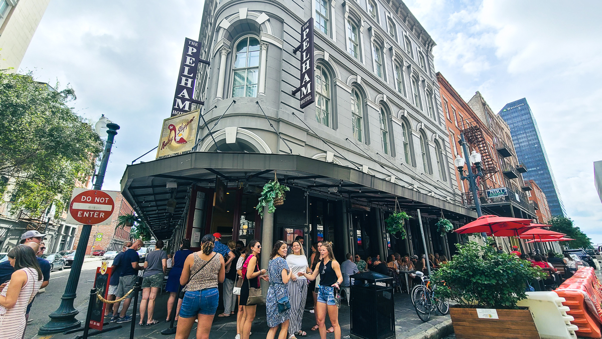 Bachelorette party in new orleans at the ruby slipper