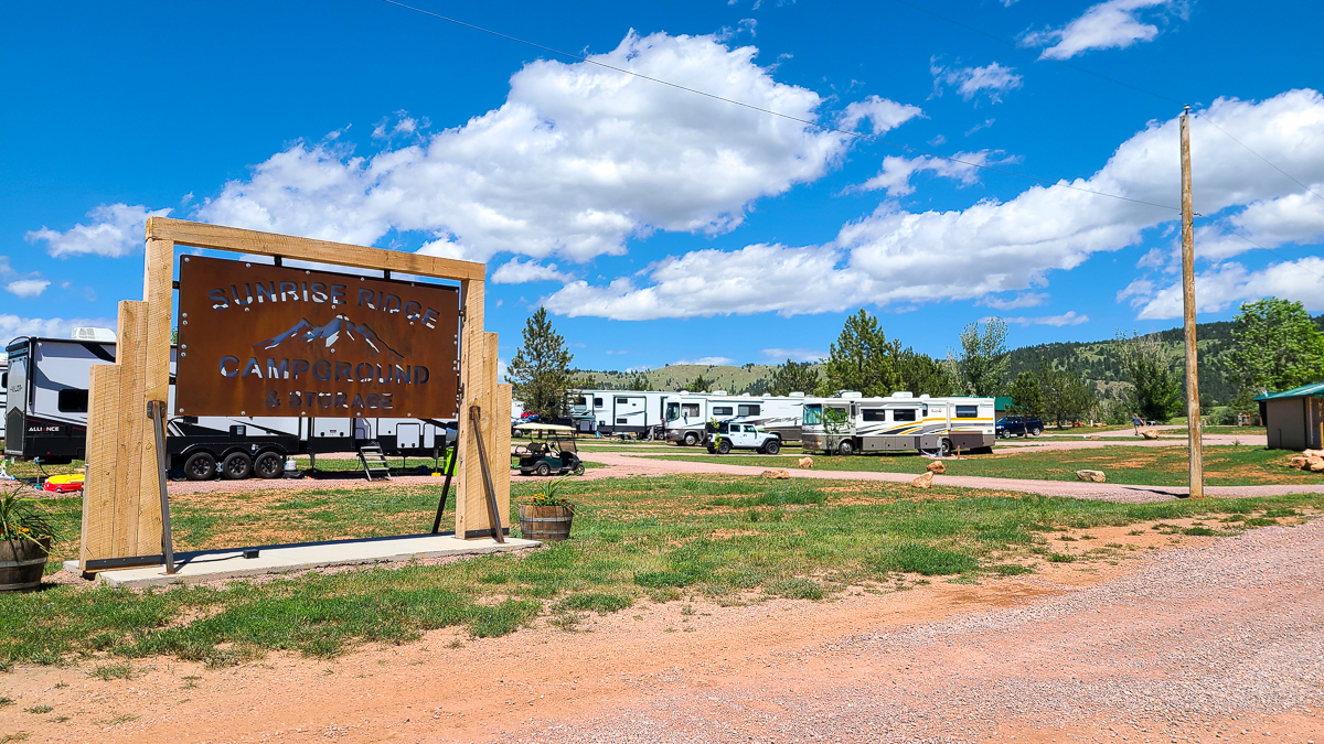 Sunrise Ridge Campground, Hot Springs SD