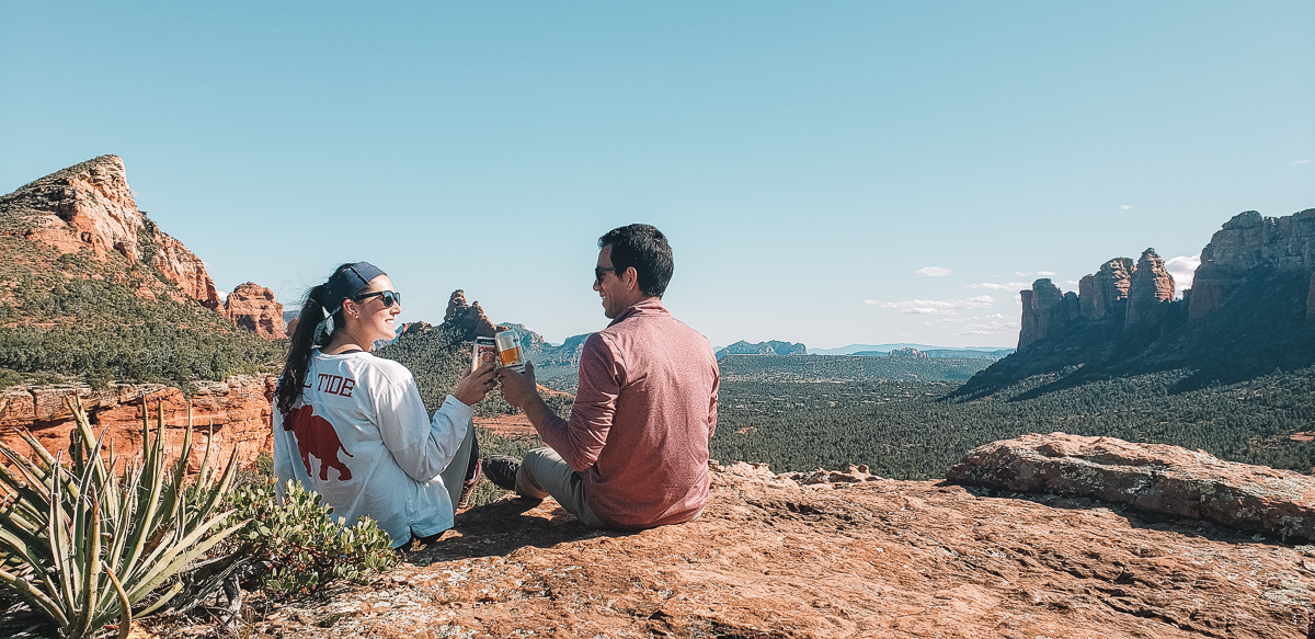 Sedona Arizona beer hike