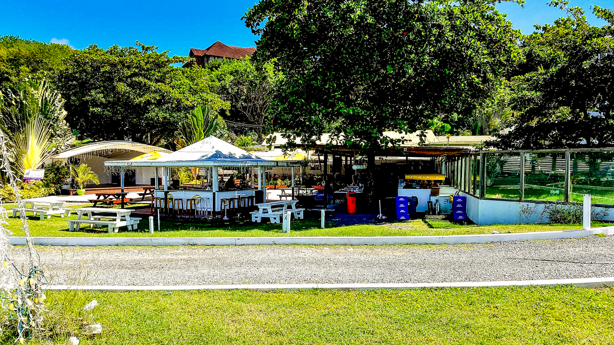 Prickly Marina tiki bar - grenada