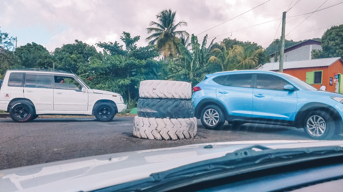 Grenada traffic circle