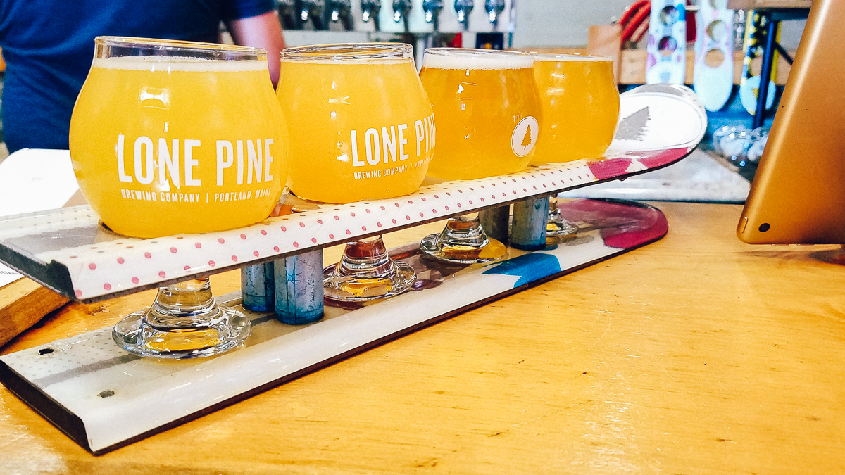 lone pine brewing portland maine