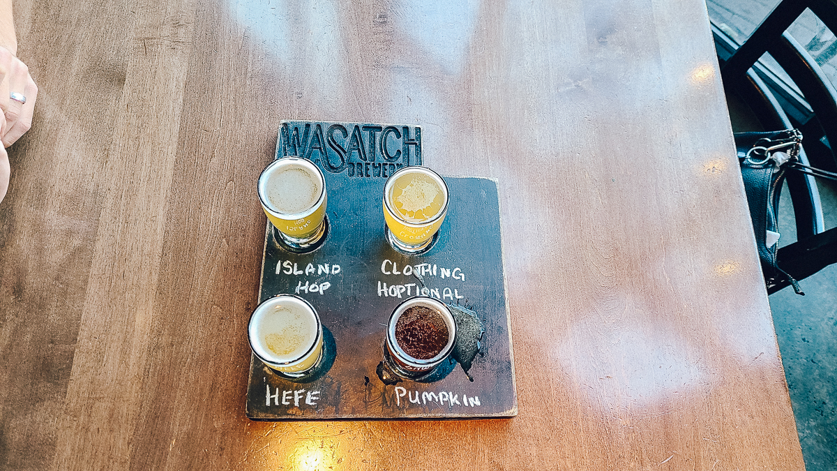 wasatch brewing SLC Utah