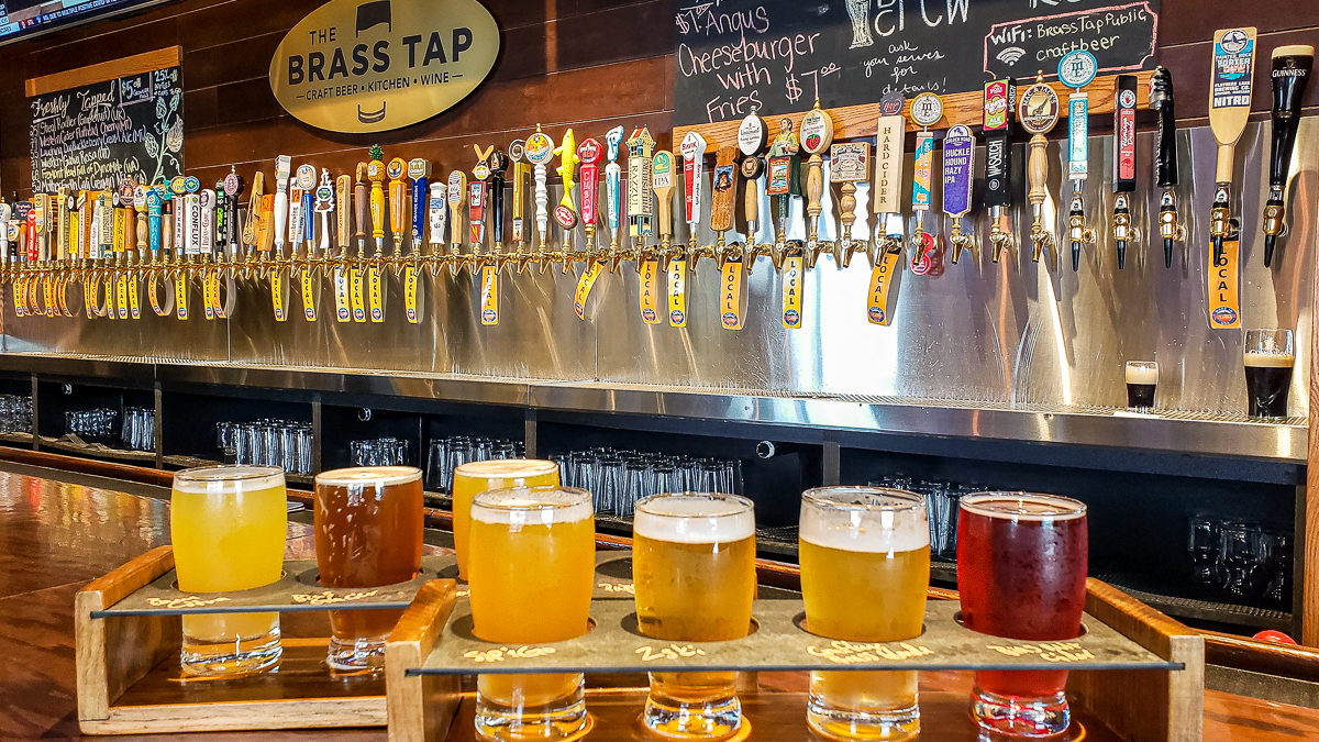 Beer Bar - Brass Tap, Kalispell, Montana