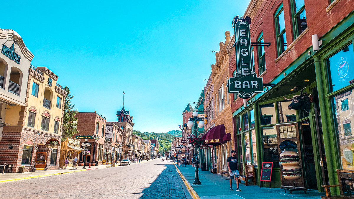 Downtown Deadwood, SD