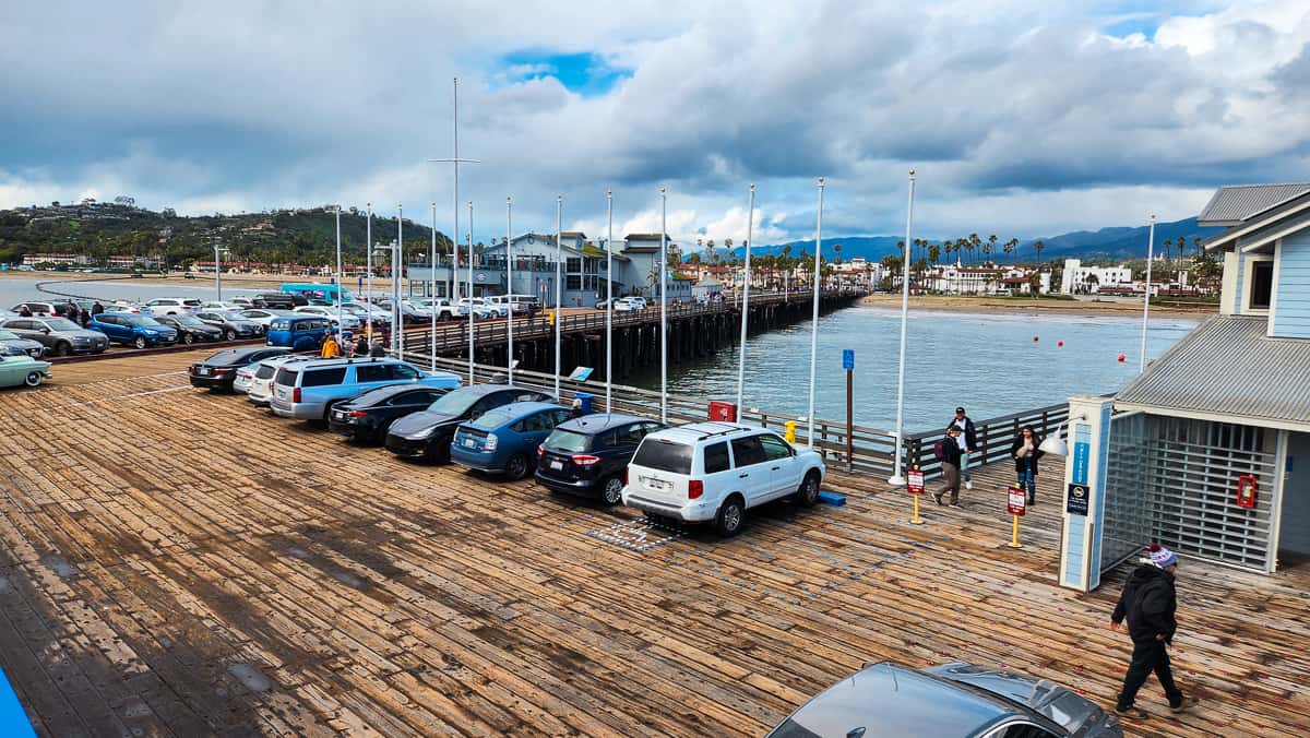 stern wharf - weekend in Santa Barbara