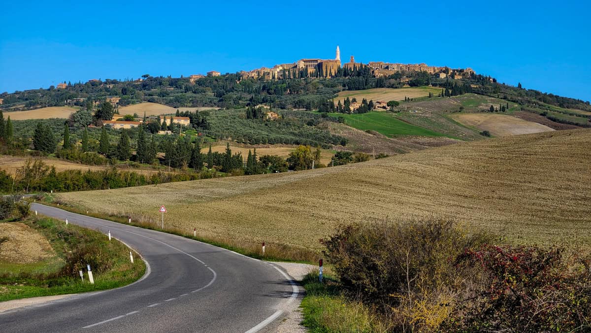 Pienza Italy road trip