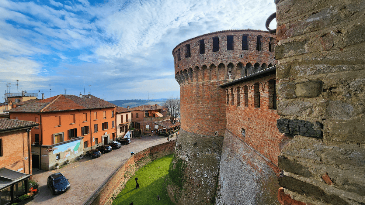Rocca Sforzesca view from tower