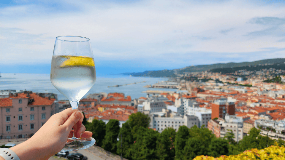 Spritz Bianco in Trieste, Italy