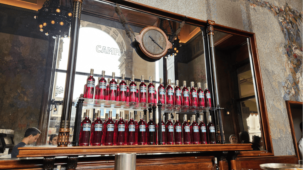 Camparino in Galleria in Milan, Italy