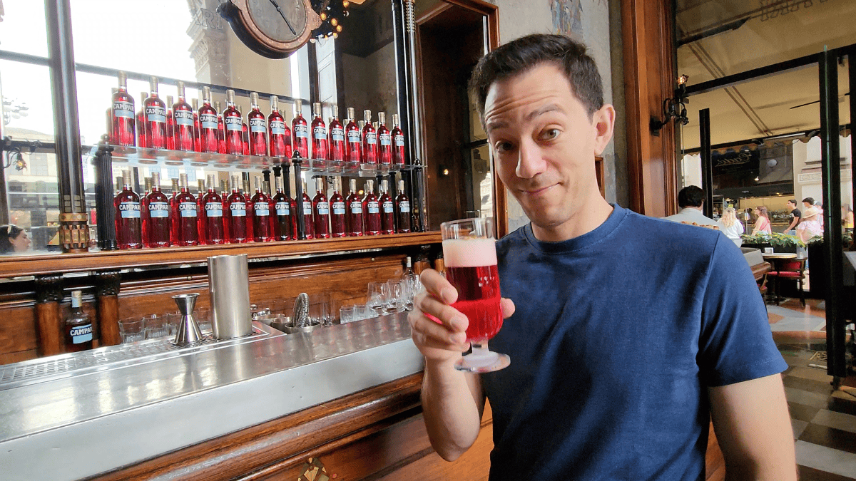 Camparino in Galleria in Milan, Italy Chris