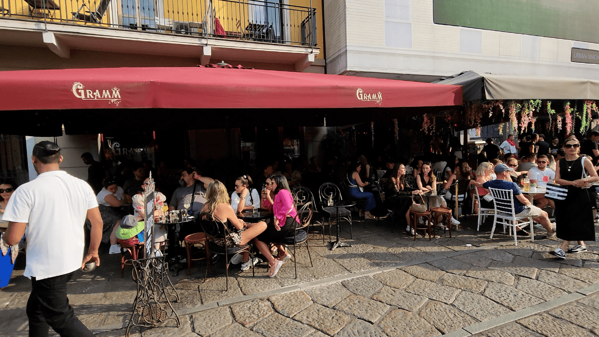 GRAMM Cafe in Milan, Italy