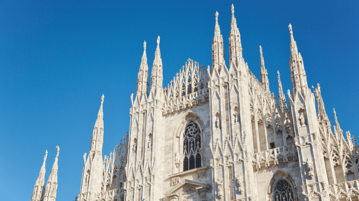 Milano Il Duomo in Italy 