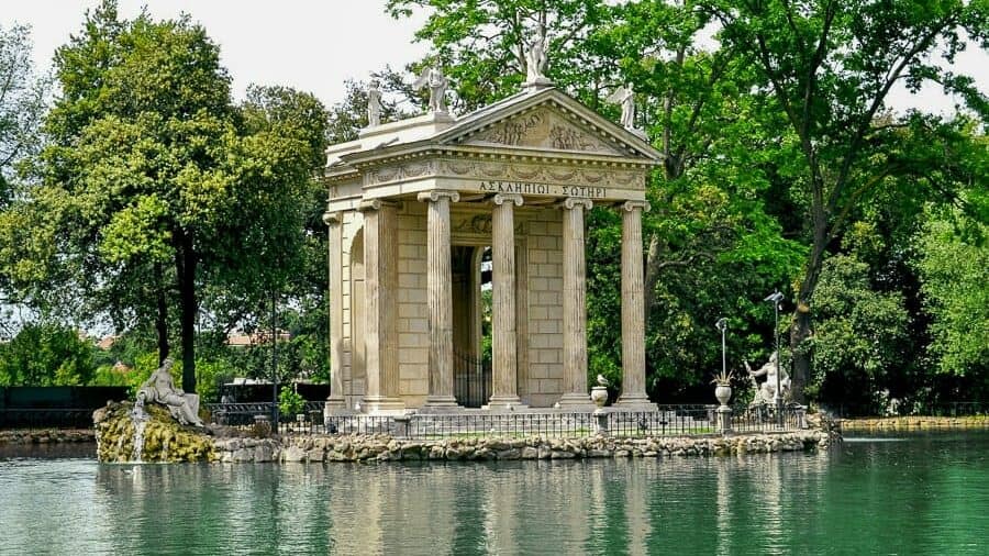 Villa Borghese gardens