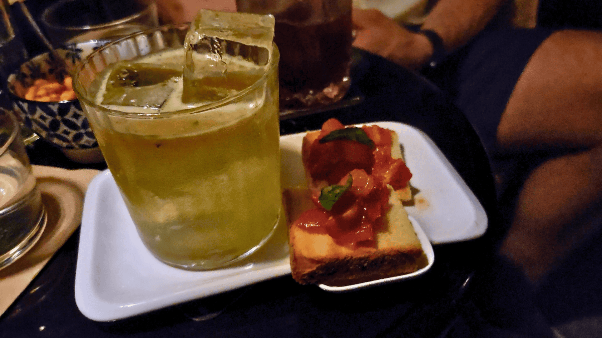 White Rabbit in Milan, Italy - cocktail