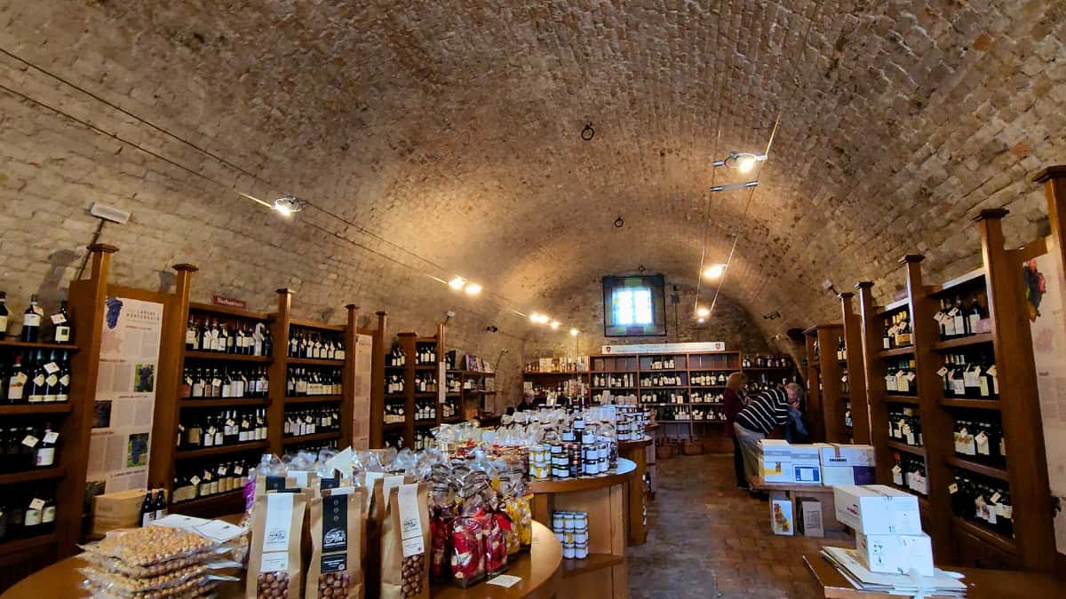 Castello di Grinzane Cavour cellar