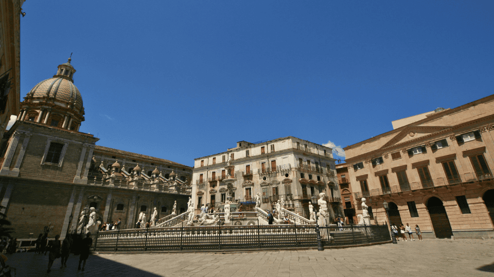 Fontana Pretoria in Palermo Italy