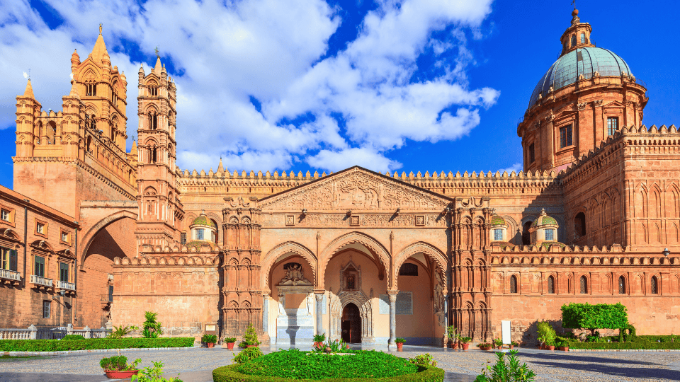 Palermo Cathedral in Sicily, Italy