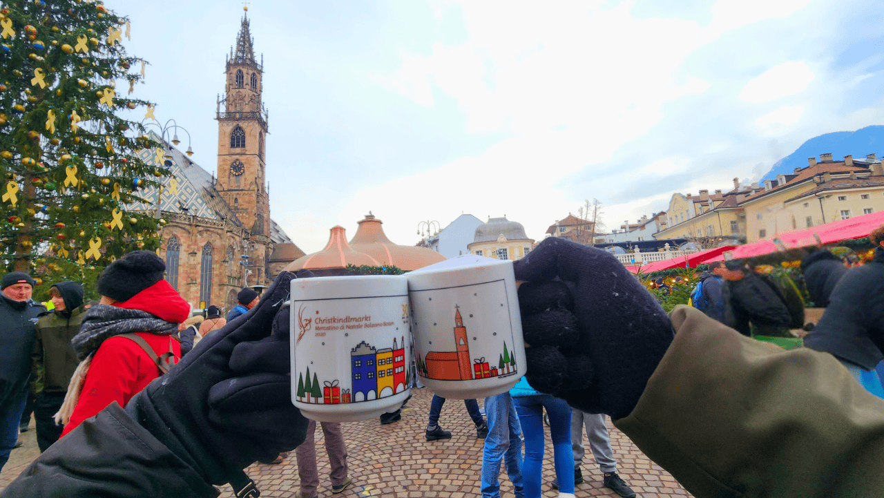 Bolzano xmas market in italy
