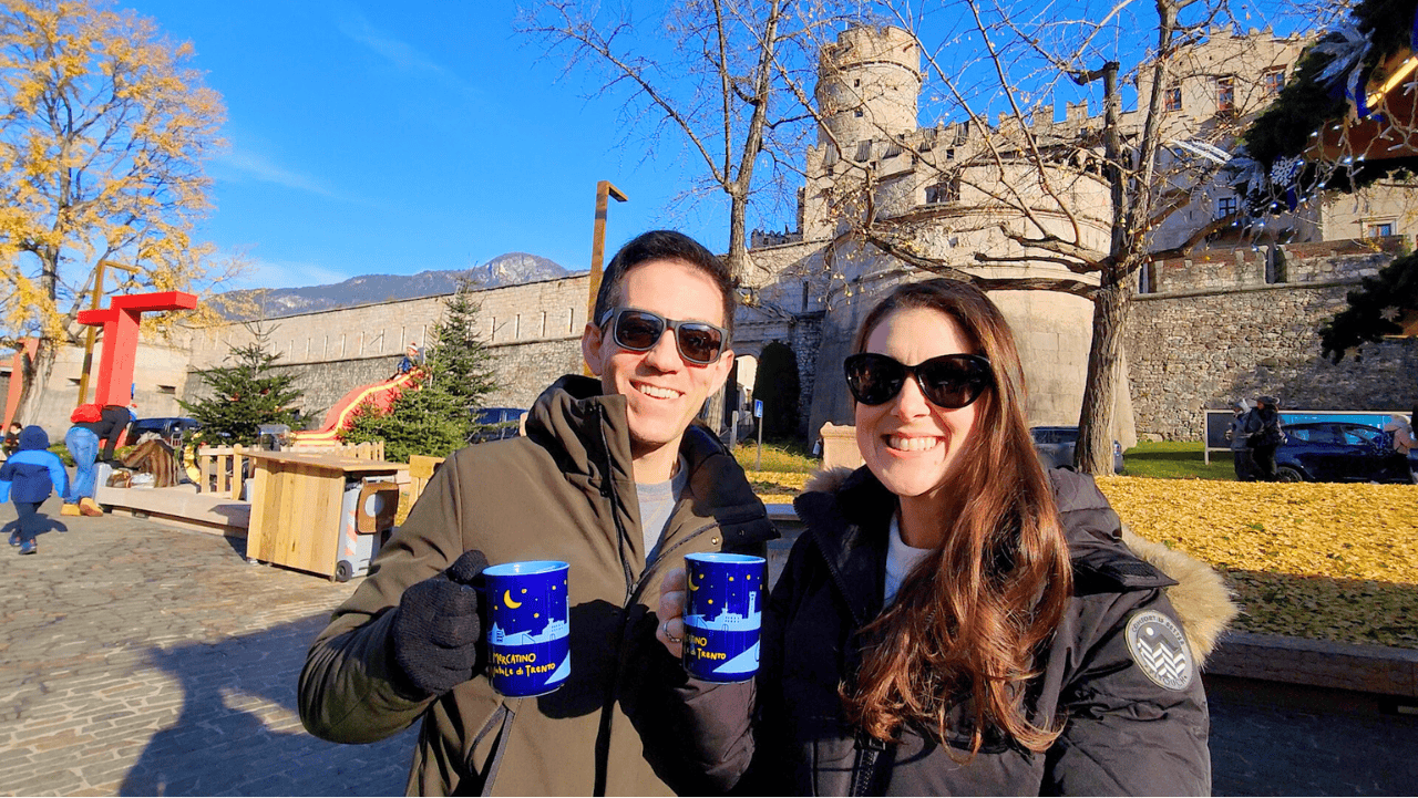 Trento Piazza della Mostra christmas market